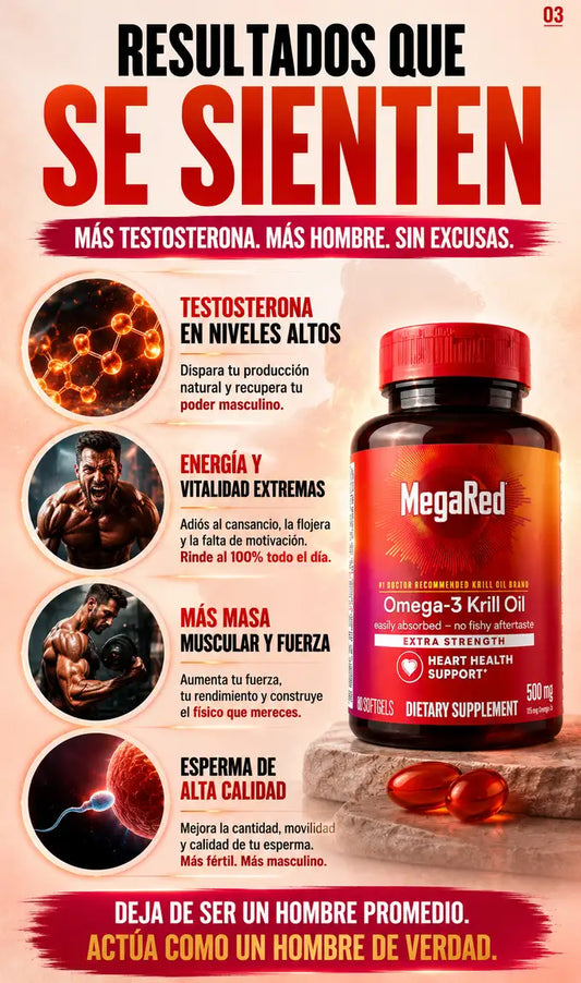 MegaRed™️ – La Fuerza Masculina en Cada Cápsula